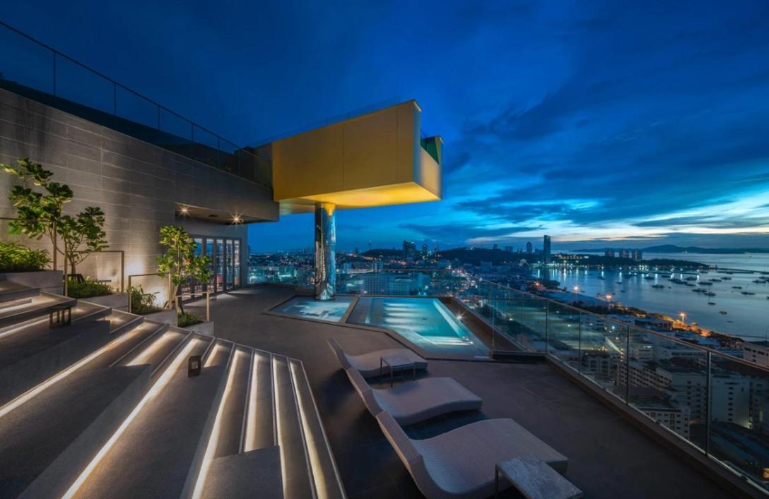 Edge Central Pattaya Seaview Residence Eksteriør bilde